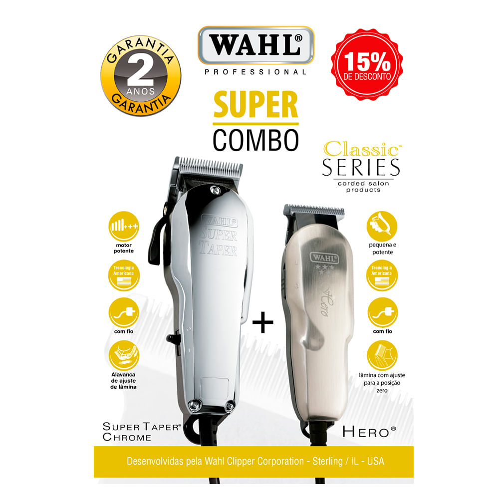 wahl super taper combo