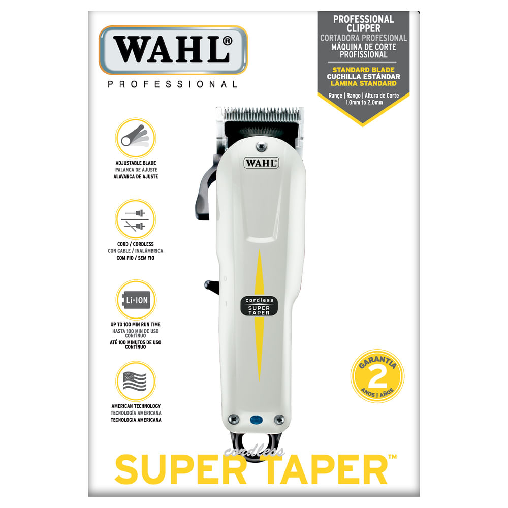 Comprar Máquina Wahl Super Taper Cordless - Inalámbrica