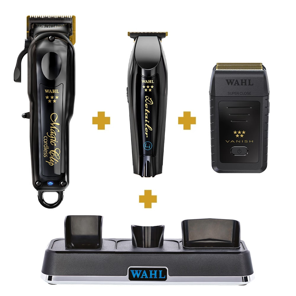 Barber Combo + Vanish + Base Power Station Wahl - wahlclipper