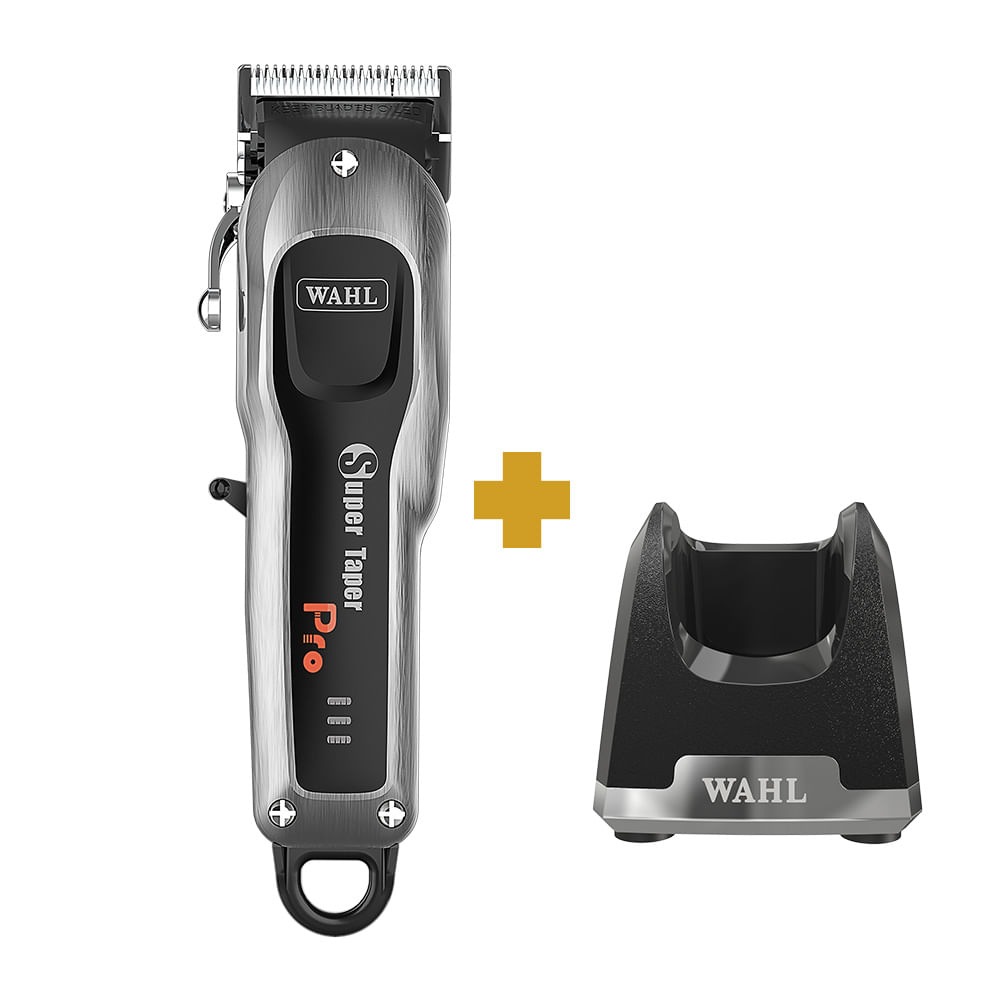 Wahl Super Taper Pro Cordless + Base carregadora Bivolt - wahlclipper