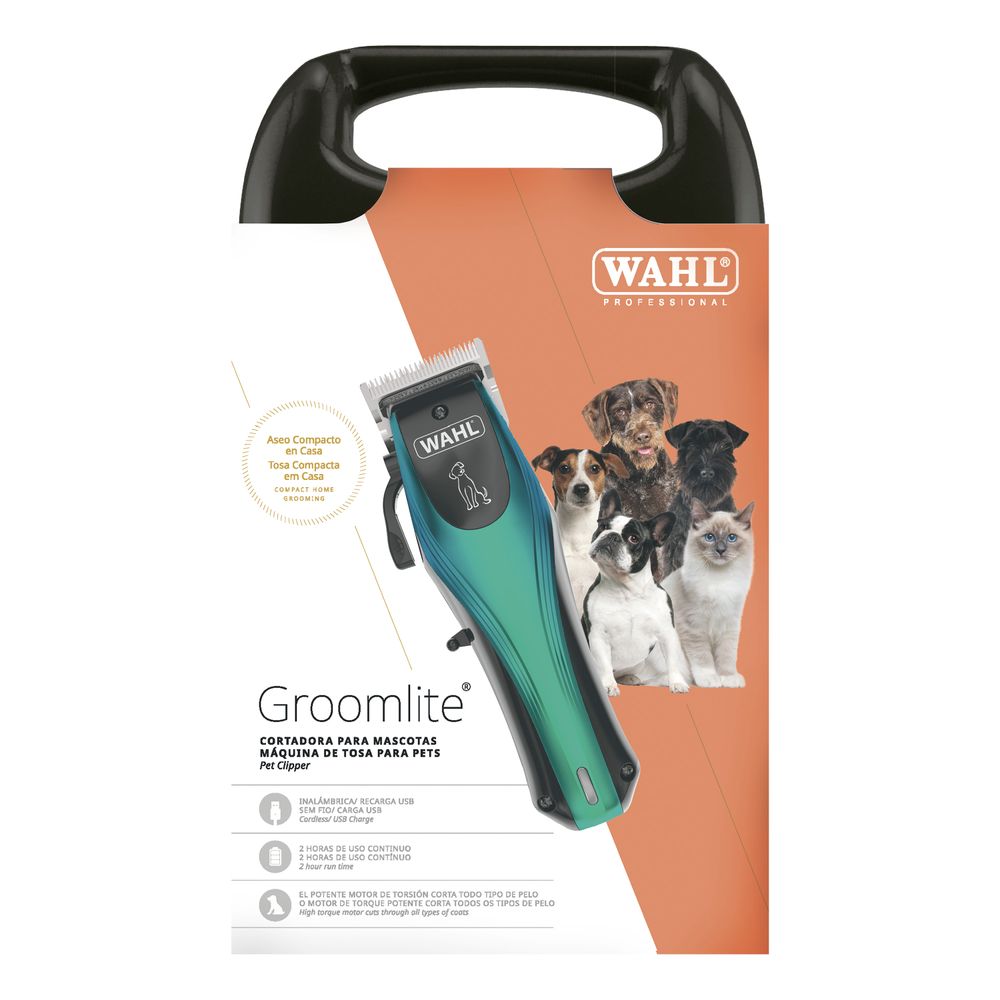 Wahl Maquina De Cortar Cabello Mascotas Wahl Groomlite Wahlclipper